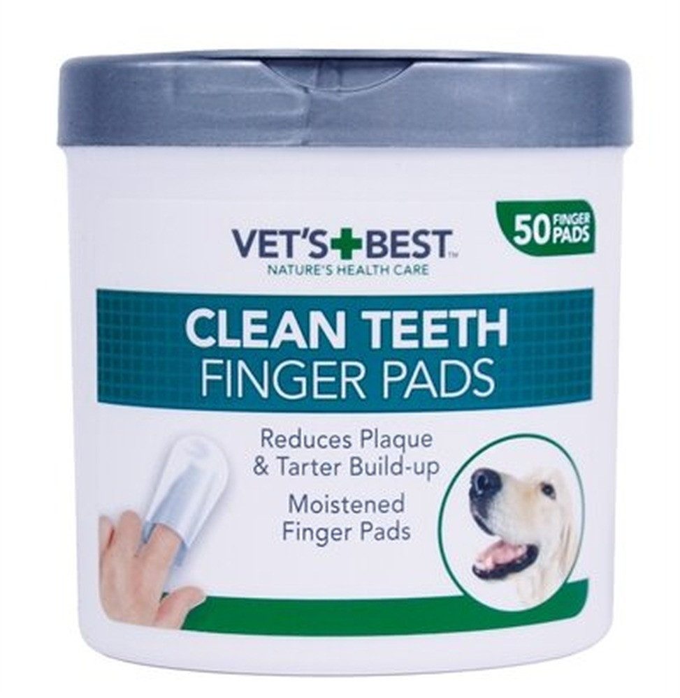 Best Tier-Fingerzahnbürste Fingerpads von Vets Best Clean Teeth