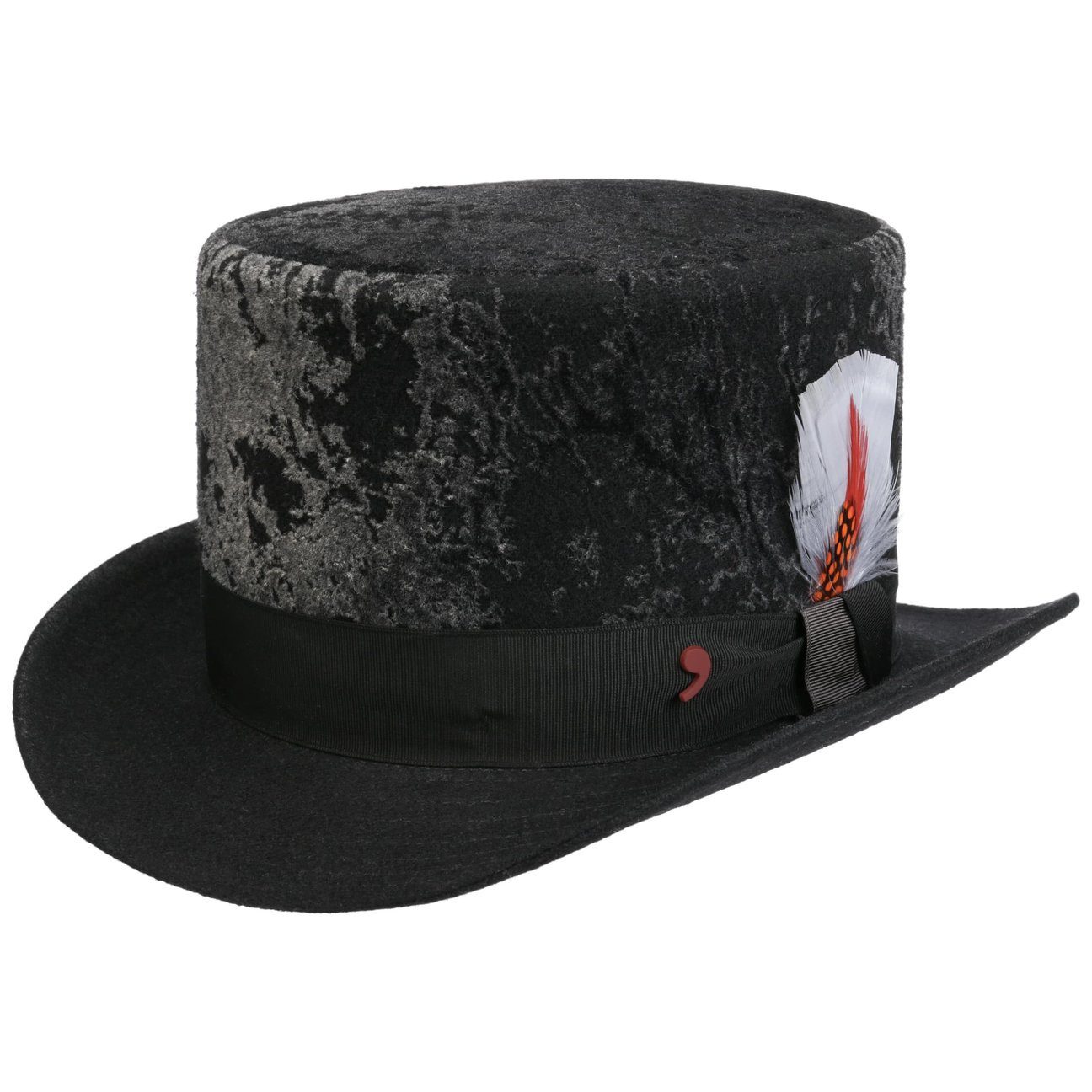 Alfonso D´Este Filzhut (1-St) Hochzeitshut mit Futter, Made in Italy