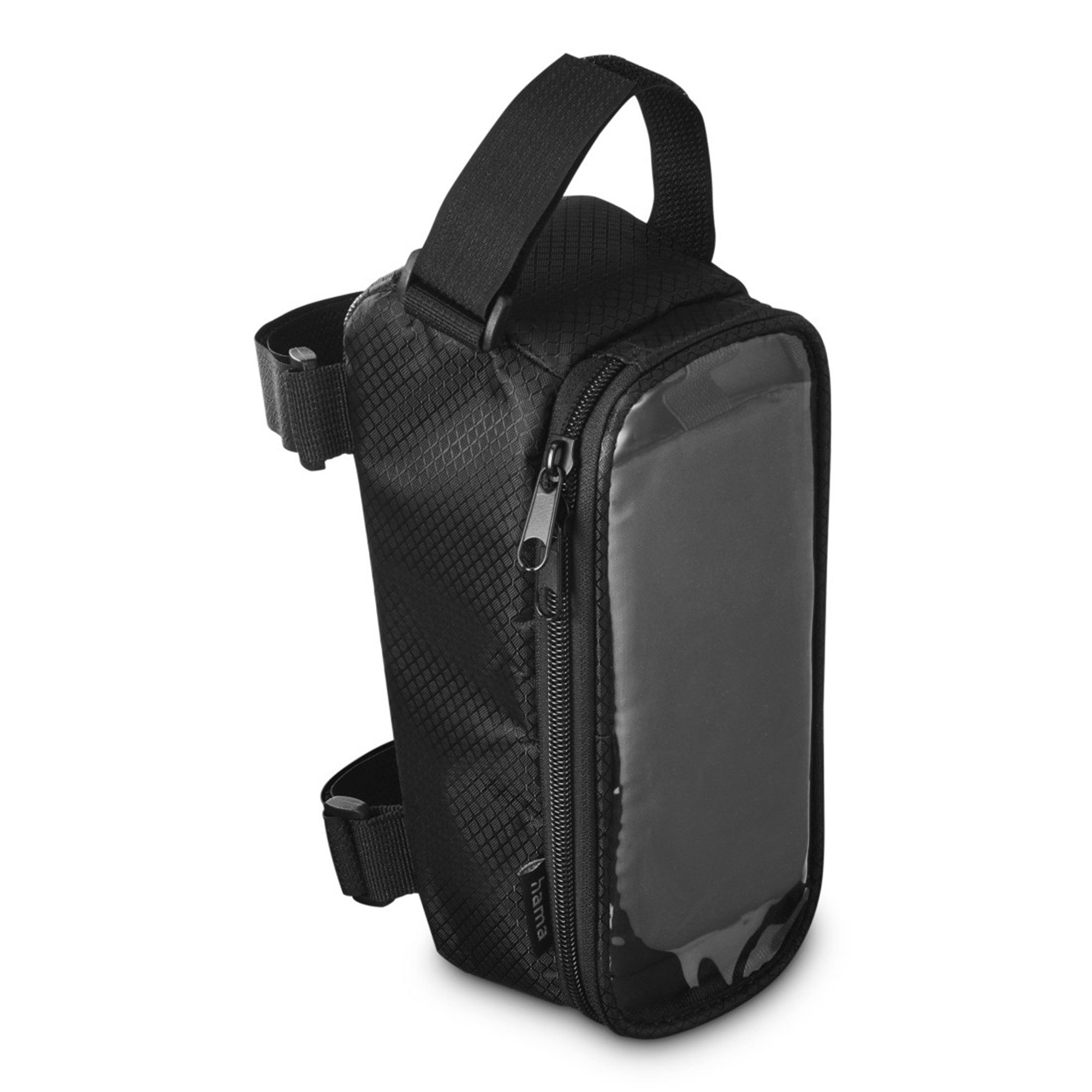 Hama Fahrradtasche für Oberrohr, Schwarz (1-tlg)
