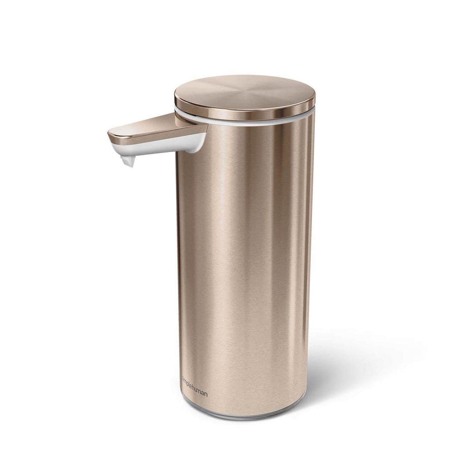 Seifenspender Wiederaufladbarer Sensorspender Roségold 266 ml