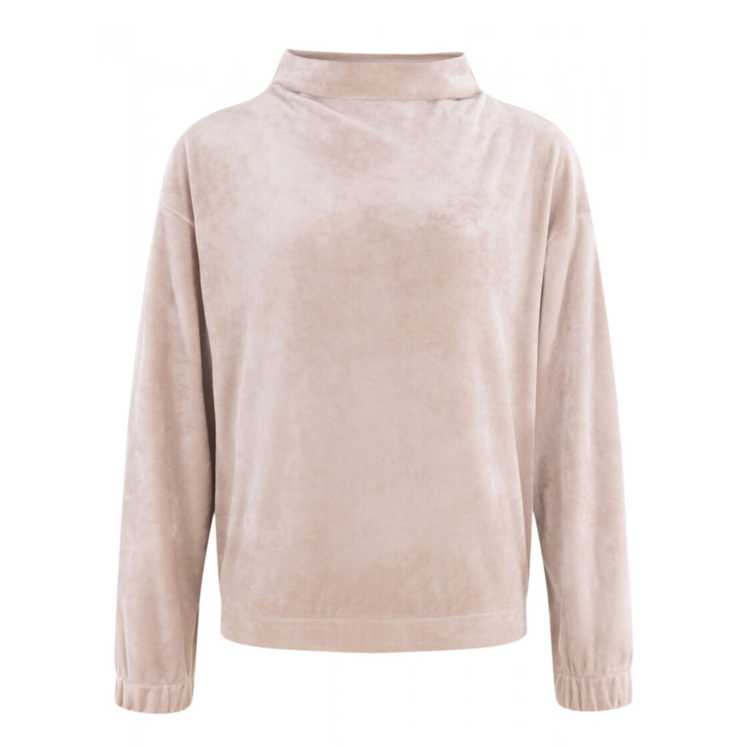 Moscow Design Stehkragenpullover Taylor Nicki Pullover in Sand