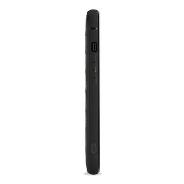 GOLDBLACK Handyhülle iPhone 13 Pro MagSafe Leder Case Kroko-Prägung rot 15,49 cm (6,10 Zoll)