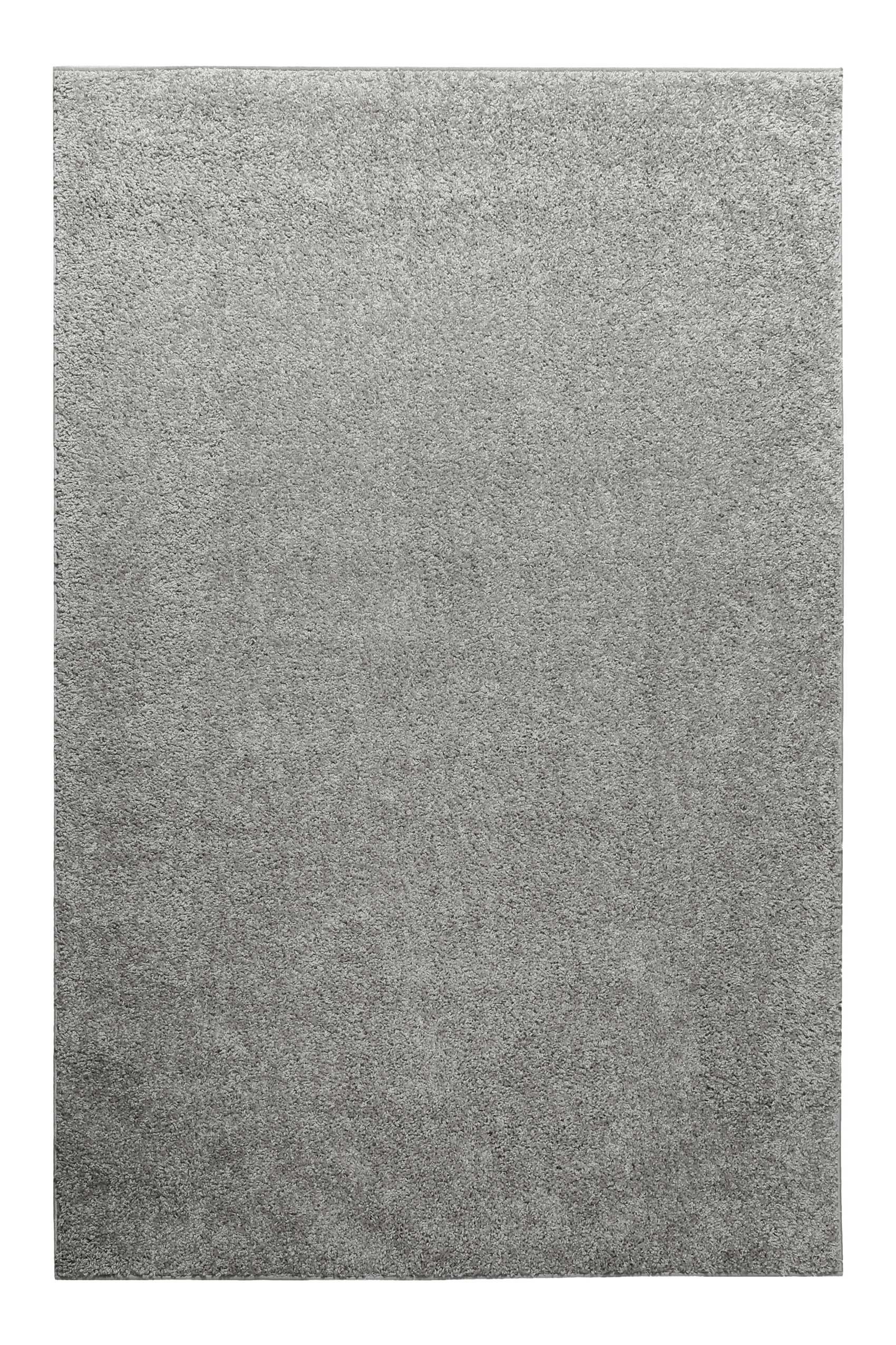 Homie Living Teppich Gino, rechteckig, Höhe: 30 mm, Hochflor, gewebt, weich, uni, Wohnzimmer, Schlafzimmer, waschbar