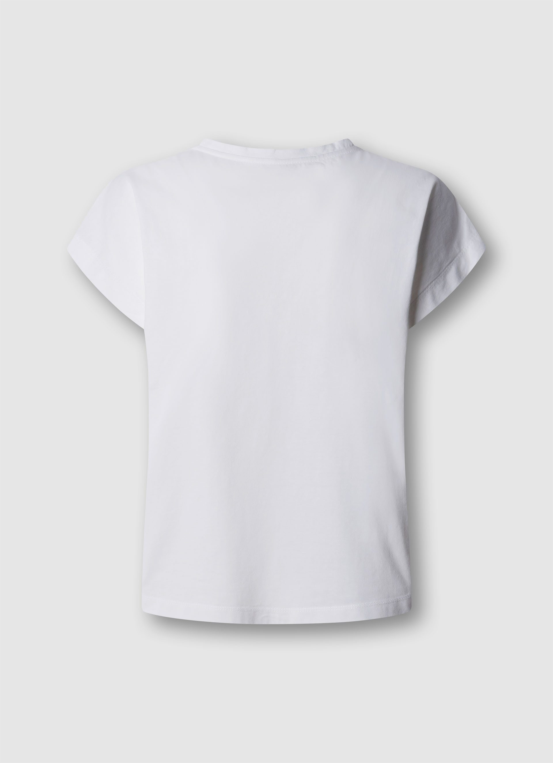 Pepe Jeans T-Shirt MINA mit floraler Lochstickerei