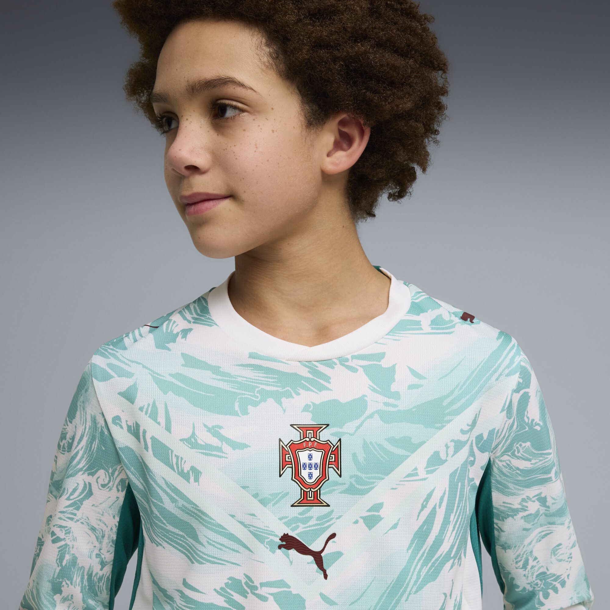 PUMA Trainingsshirt Portugal Langarm-Auswärtstrikot Jugendliche
