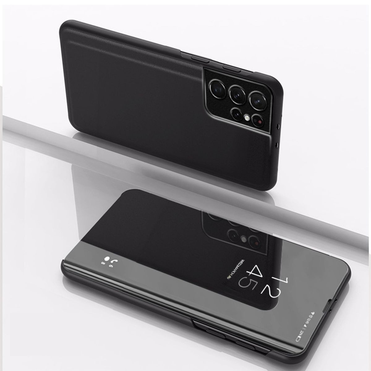 König Design Handyhülle Samsung Galaxy S23 Ultra, Schutzhülle Schutztasche Foll Cover Case Etuis