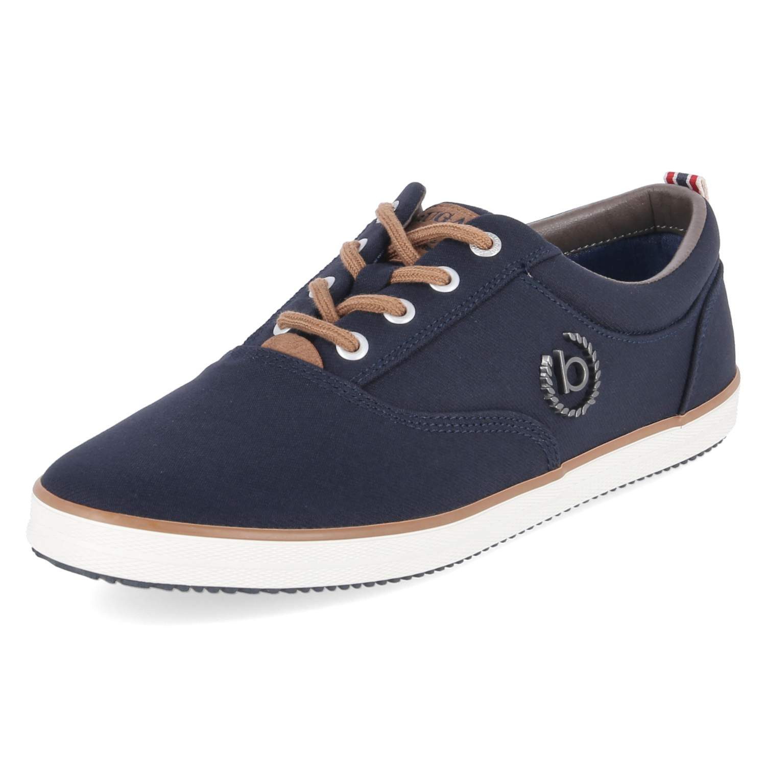 bugatti Bugatti 321502046900-4100 Herren Textil blue Schnürschuh