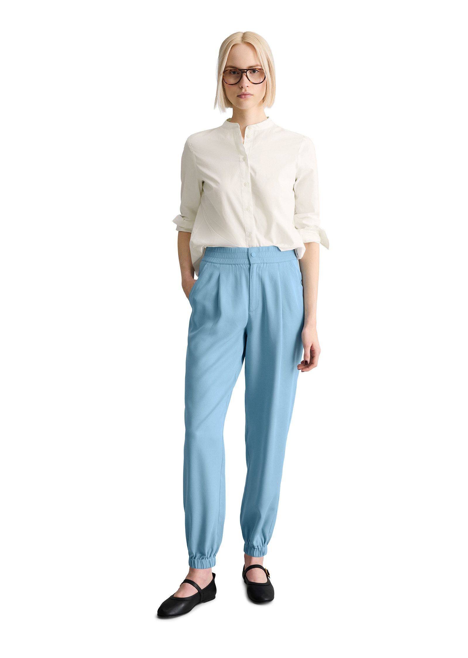 Marc O'Polo DENIM Chinohose aus LENZING™ Lyocell – Bild 5 von 5