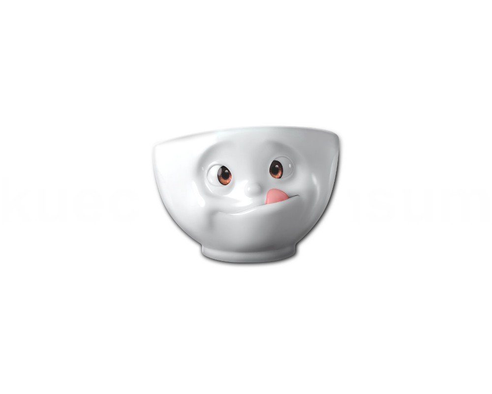 FIFTYEIGHT PRODUCTS Frühstücks-Geschirrset TV Tasse Power Magnet 10.02 Lecker Kühlschrankmagnet, TV Чашки Power Magnet 02 Lecker