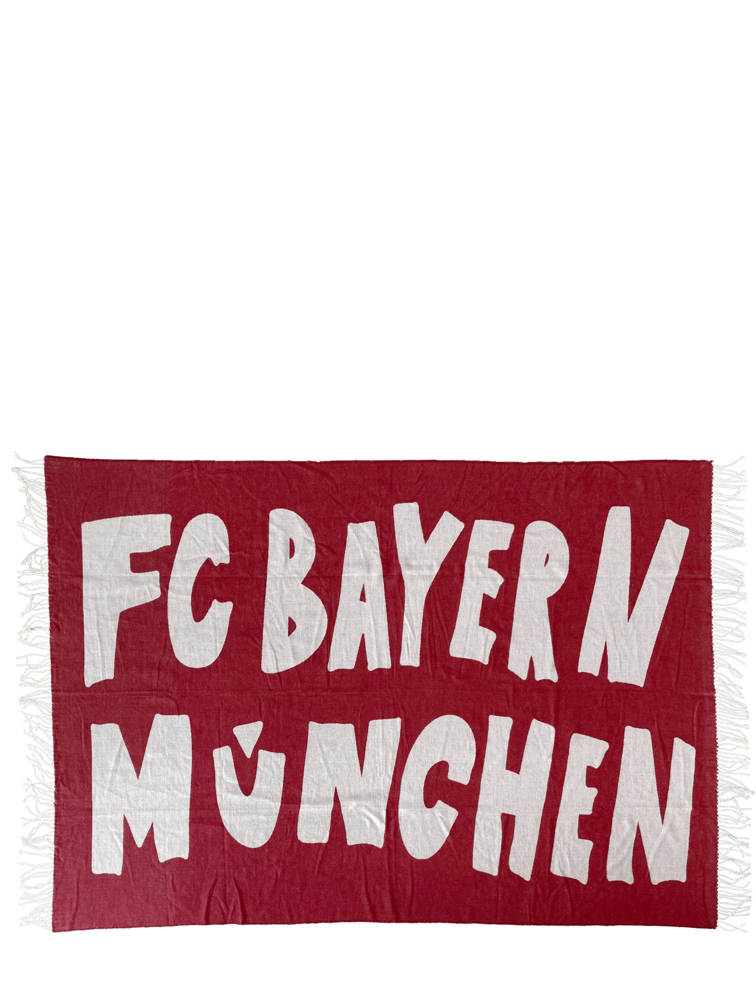 Wohndecke FC Bayern München Sommerdecke Kuscheldecke 135 x 200 cm (Rot/Weiß), FC Bayern München