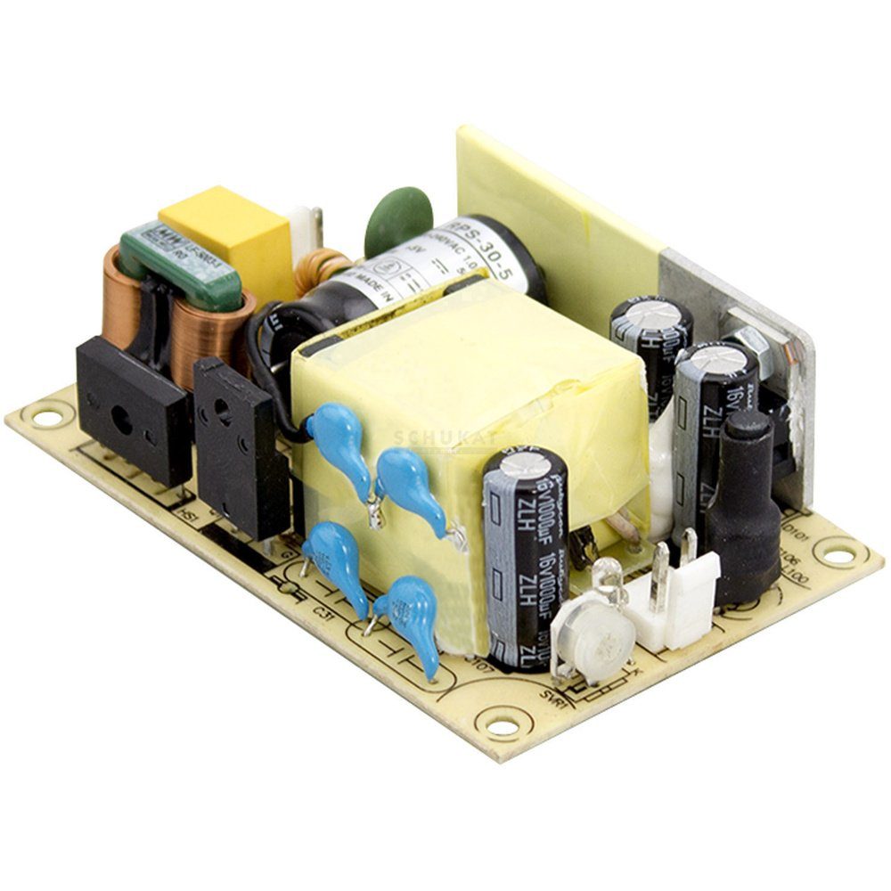 MeanWell MEAN WELL RPS-30-12 Schaltnetzteil 12 V/DC 2.5 A 30 W AC/DC-Einbaunetzteil