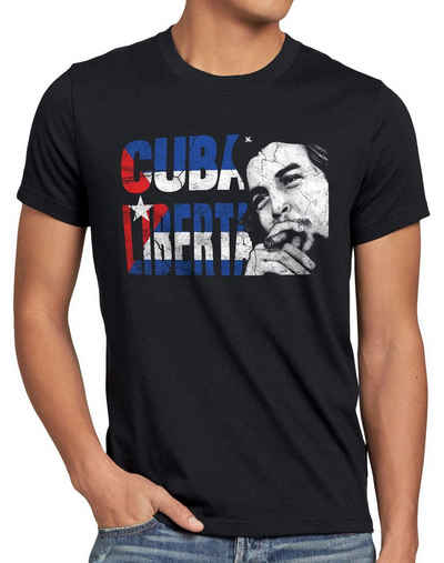 style3 Print-Shirt Herren T-Shirt Che Cube Liberta guevara revolution