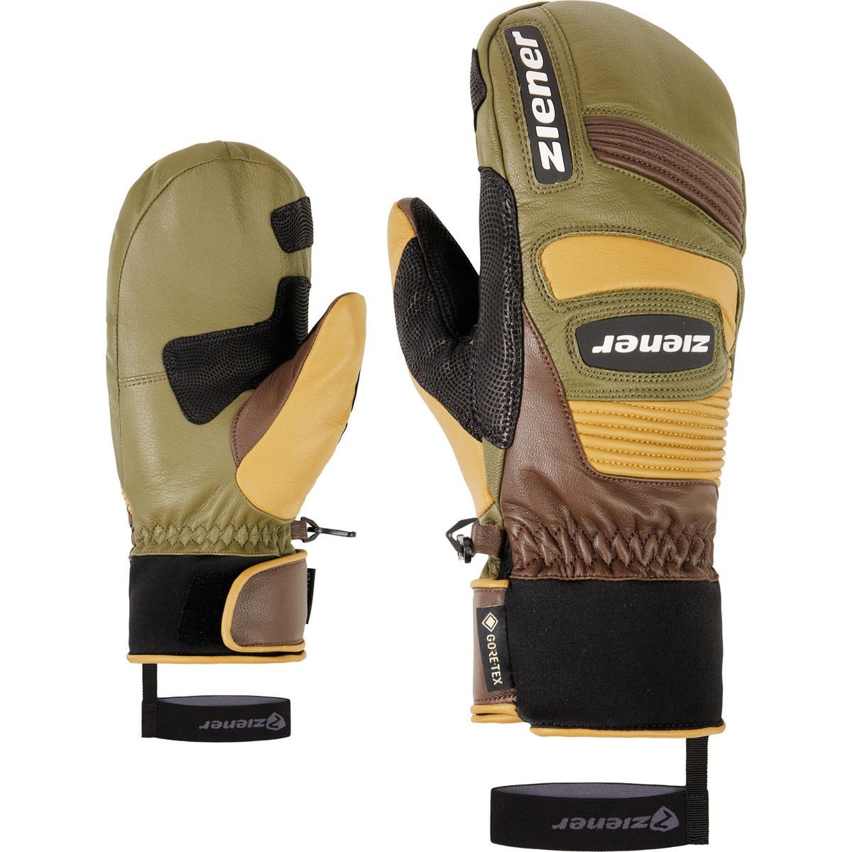 Ziener Skihandschuhe Guardi-z Gtx+gore Plus Warm PR Mitt Glove man Hochwertige Skifäustlinge mit exzellenter Wärmeleistung, wasserdicht