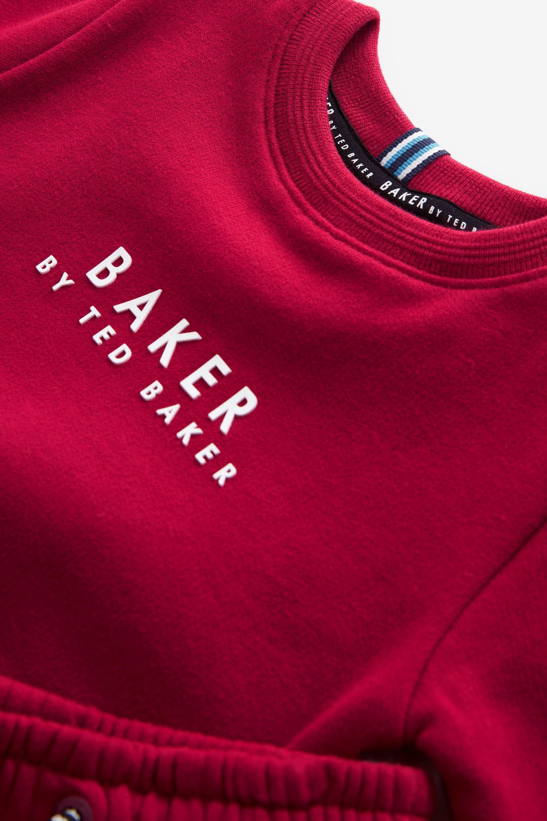 Sweatanzug mit Jogginganzug Baker Burgundy Ted Sweatshirt (2-tlg) Baker Baker by Baker Red Ted by
