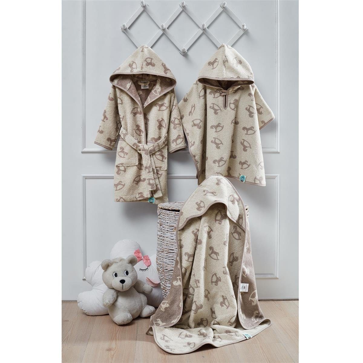 SEI Design Kapuzenhandtuch Kapuzentuch 80x80 Babyhandtuch mit Kapuze, Frottee (Liebevoll verpackt in einem hochwertigen Geschenkkarton – ideal zum Verschenken), – Bild 5 von 5