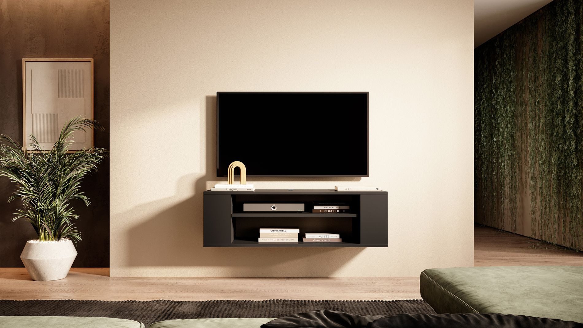 Selsey TV-Schrank WALL zur Wandmontage mit günstig online kaufen