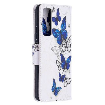 Wigento Handyhülle Für Huawei P Smart 2021 Kunstleder Handy Tasche Book Motiv 6 Schutz Hülle Case Cover Etui Neu