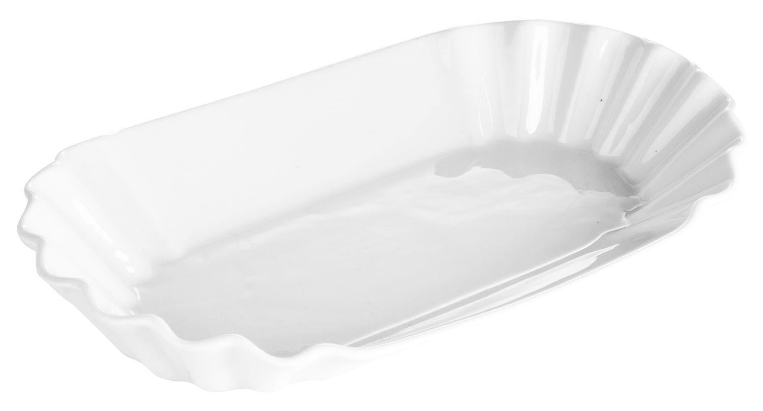 SCHNIPPO, 20 Porzellan, Weiß, B spülmaschinengeeignet Pommesschale cm, Schale
