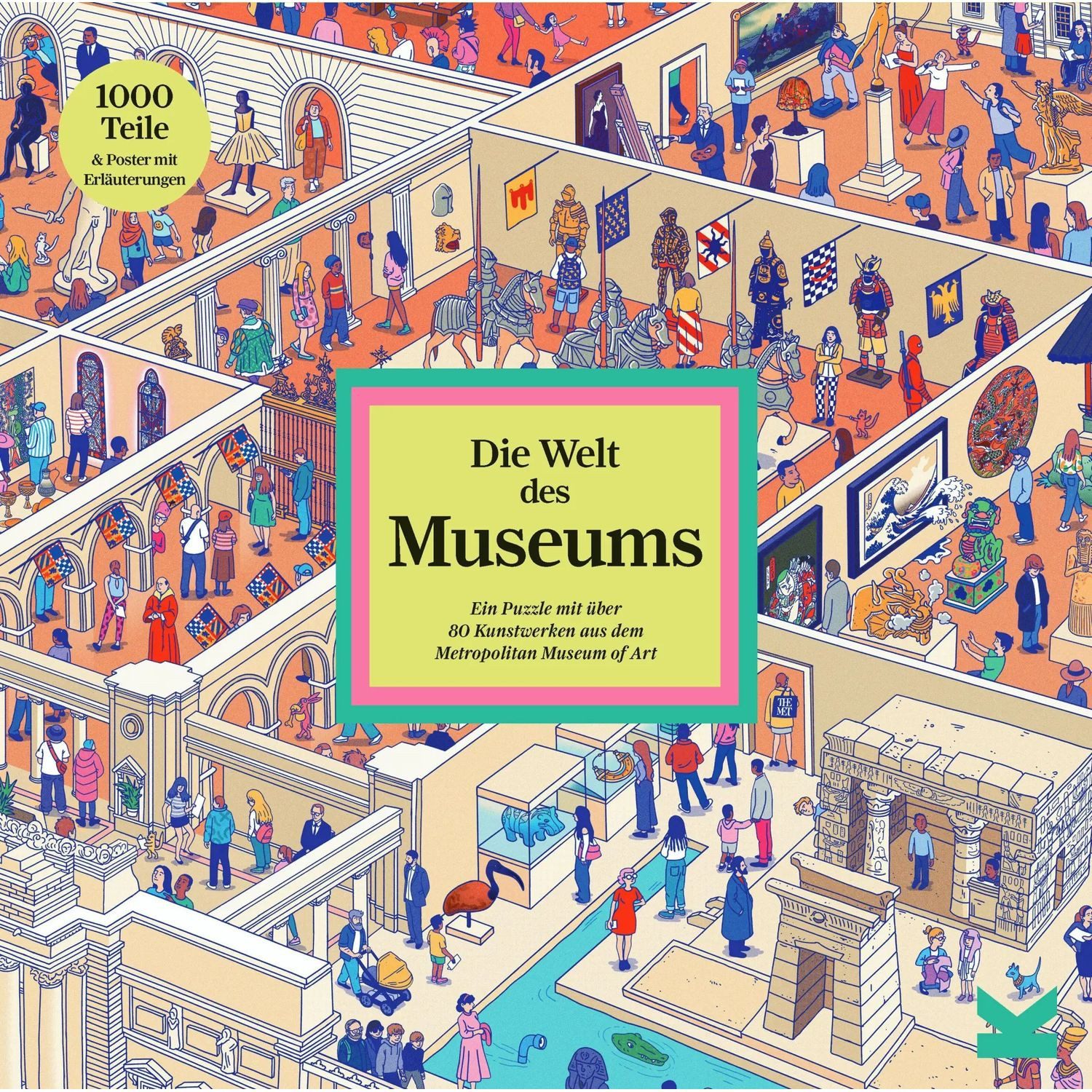 Laurence King Puzzle Die Welt des Museums - Puzzle 1000 Teile, 1000 Puzzleteile