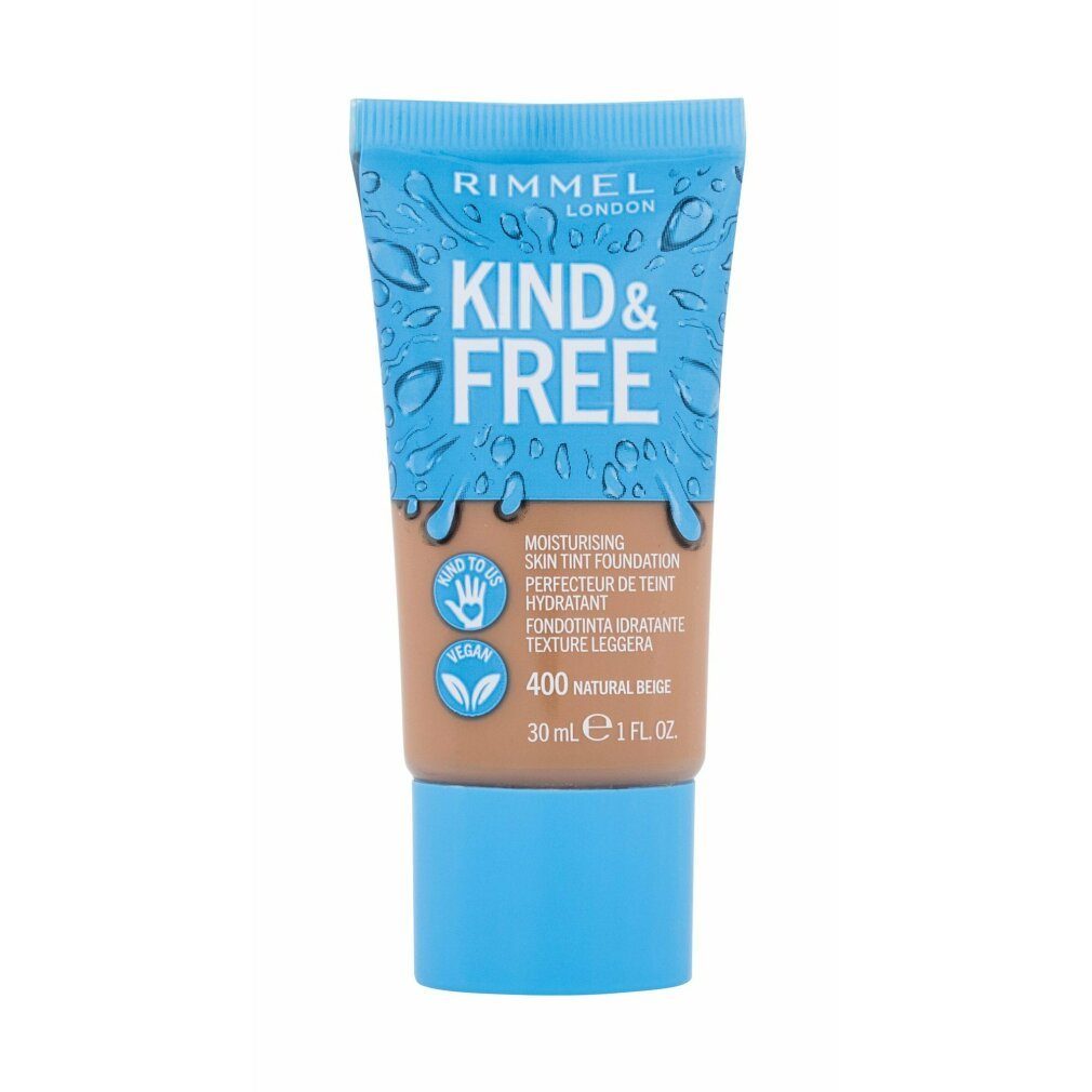 Rimmel Foundation London Kind y Free Tint Foundation 400-Natural Beige