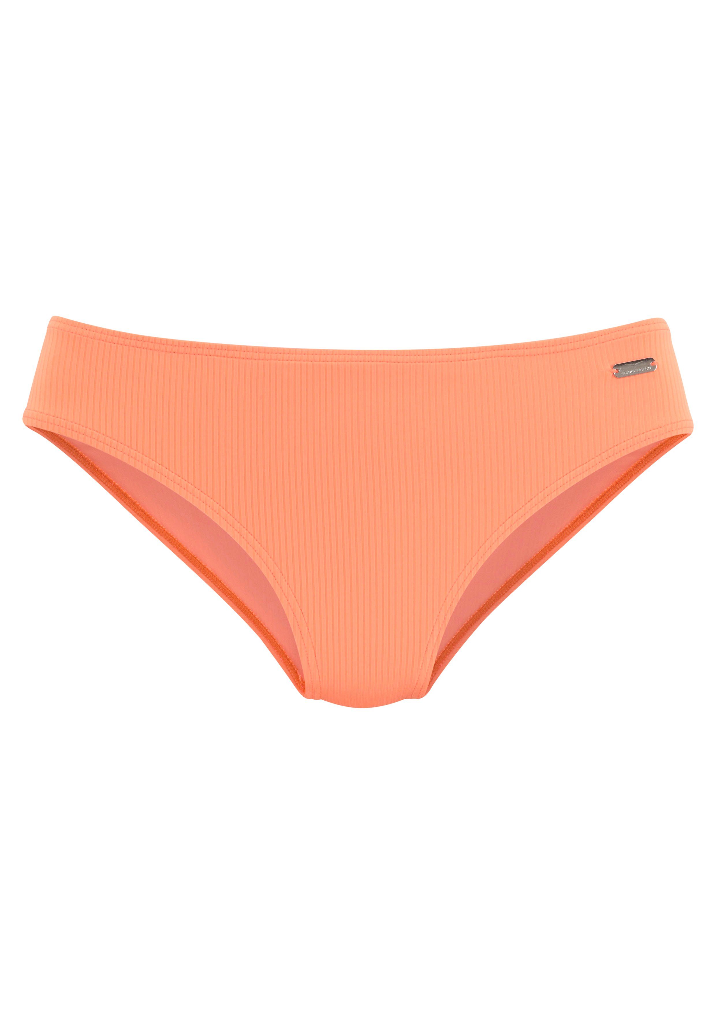 Venice Beach Bikini-Hose Lucky aus gerippter Strukturware günstig online kaufen