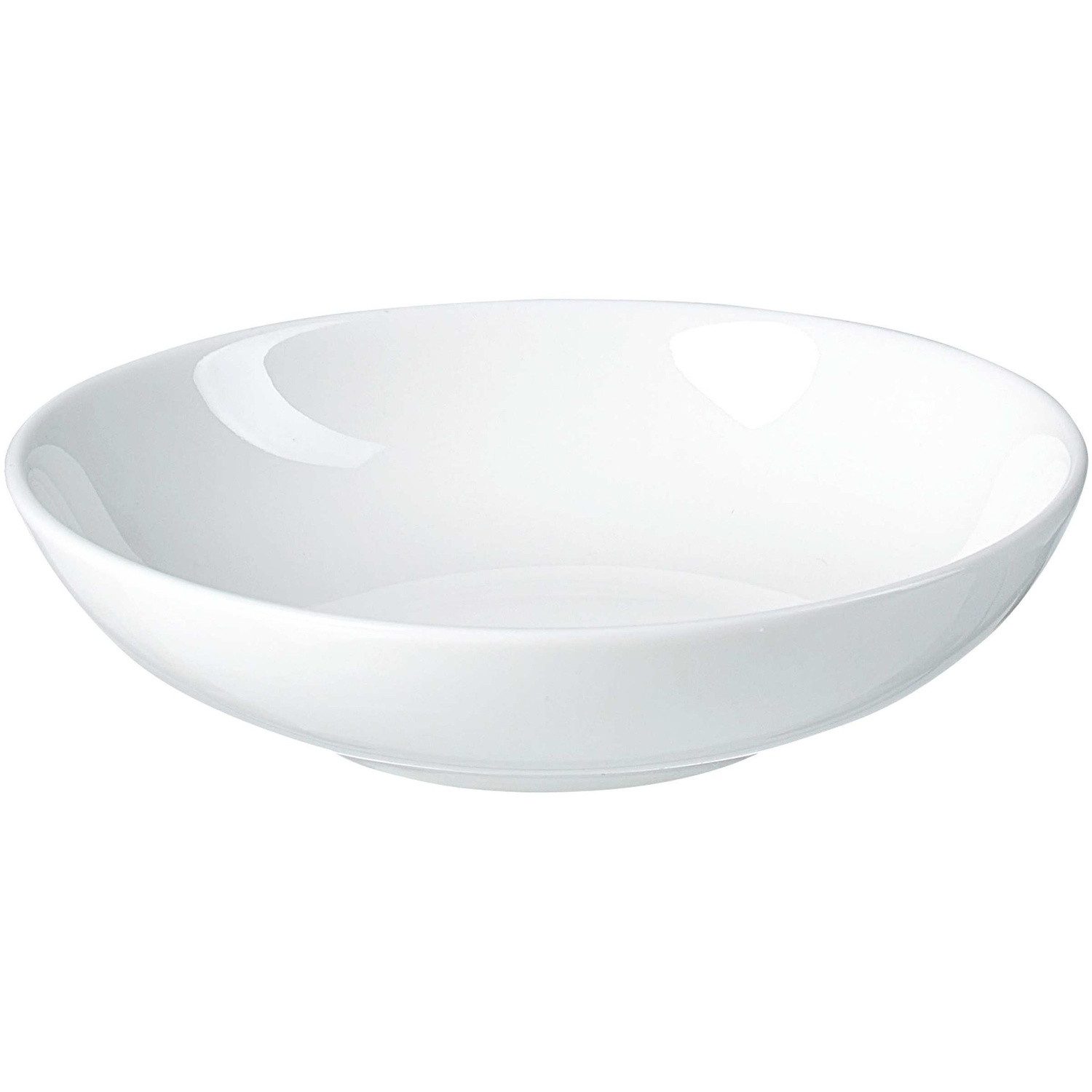 Ritzenhoff & Breker Schale Flache Schale, Porzellan, Weiß, 10 cm, Porzellan