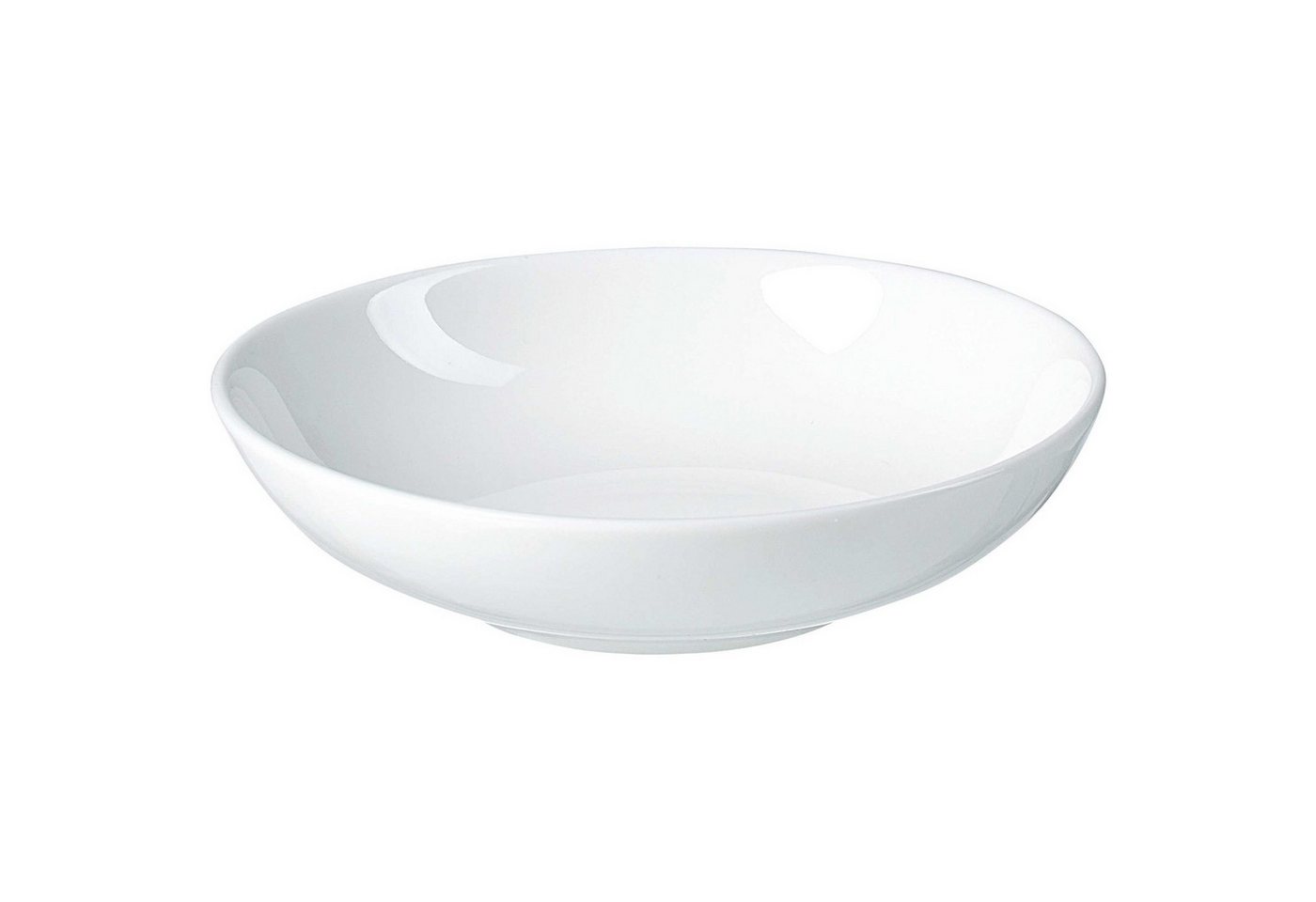 Ritzenhoff & Breker Schale Flache Schale, Porzellan, Weiß, 10 cm, Porzellan