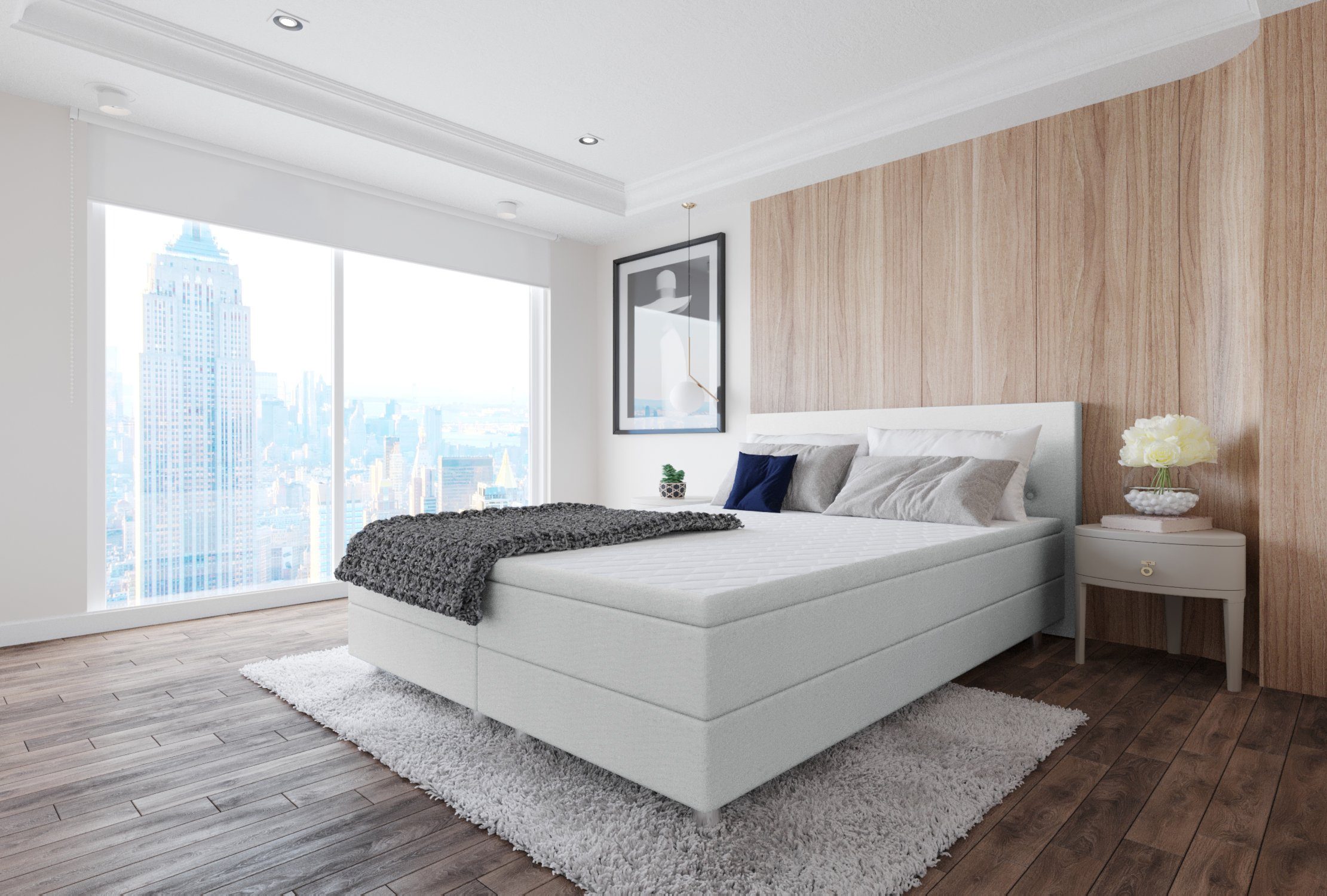 Best for Home Boxbett Neo Sawana Bonellfederkernmatratze mit 5 cm Topper (9 günstig online kaufen