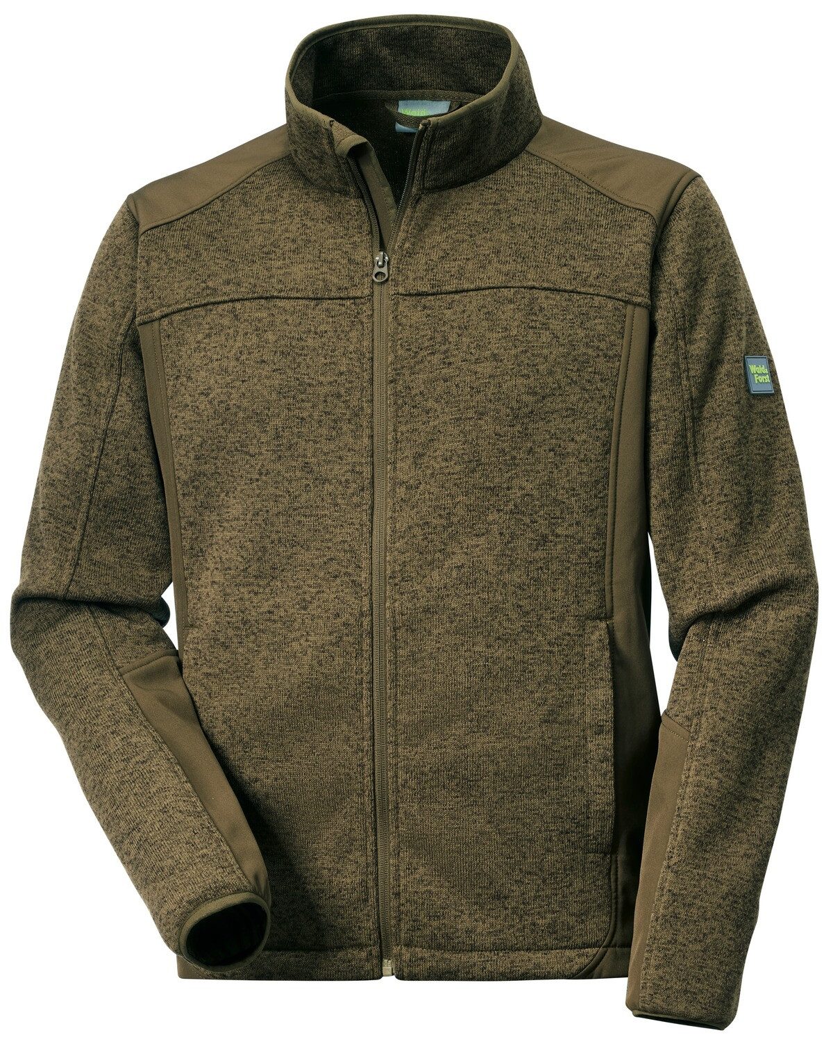 Wald & Forst Fleecejacke Strickfleecejacke Lärche günstig online kaufen