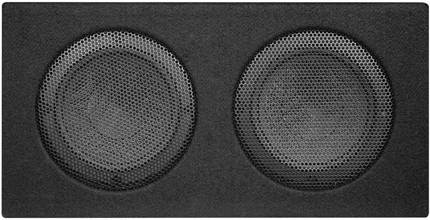 Musway MUSWAY MR-208Q Dual Bassreflex-Gehäusesubwoofer 2 x 20 cm Auto-Subwoofer