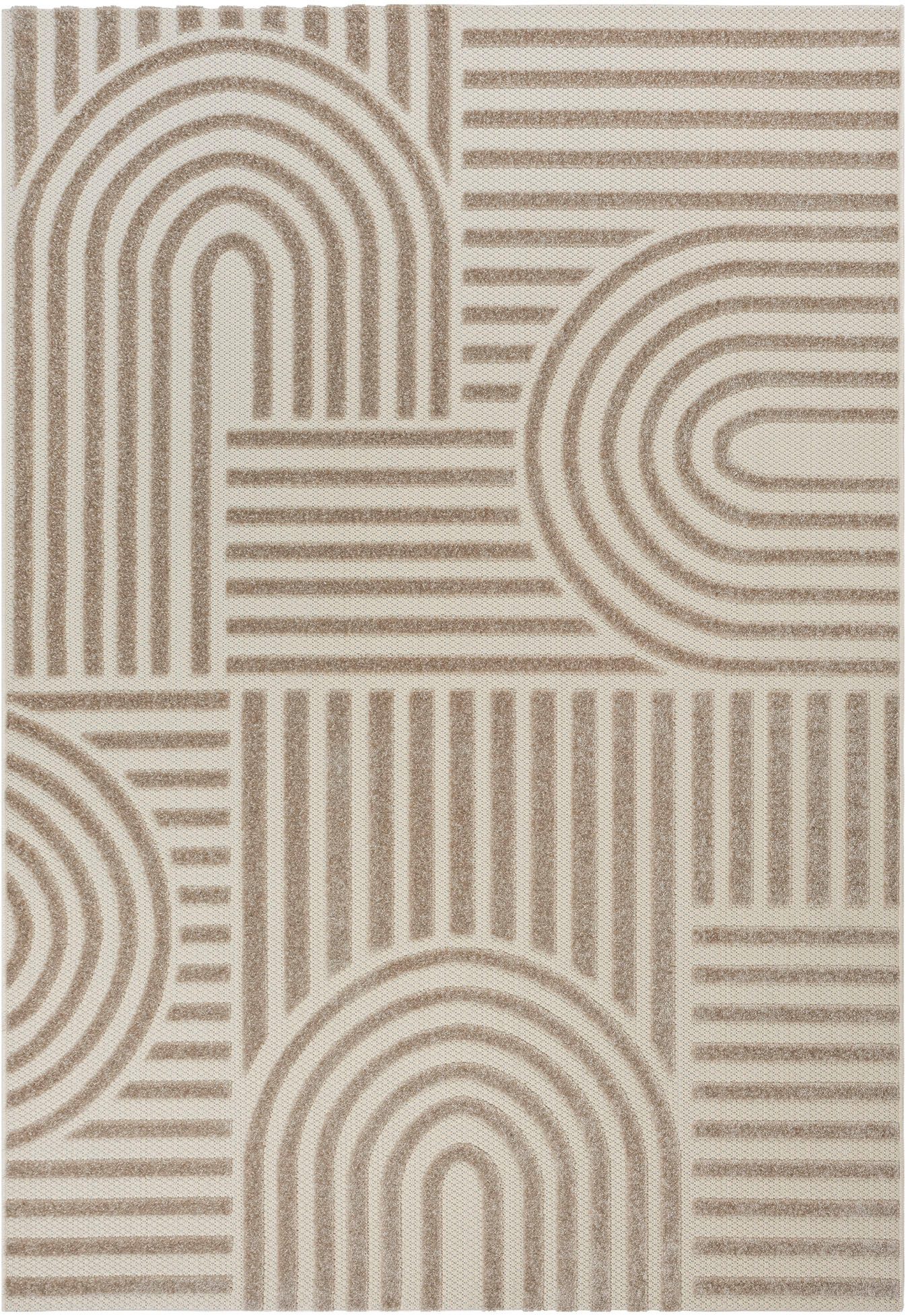 Sanat Teppich Berlin, rechteckig, Höhe: 6 mm, In -und Outdoor geeignet, Außenbereich, Terrasse, Balkon, auch Läufer