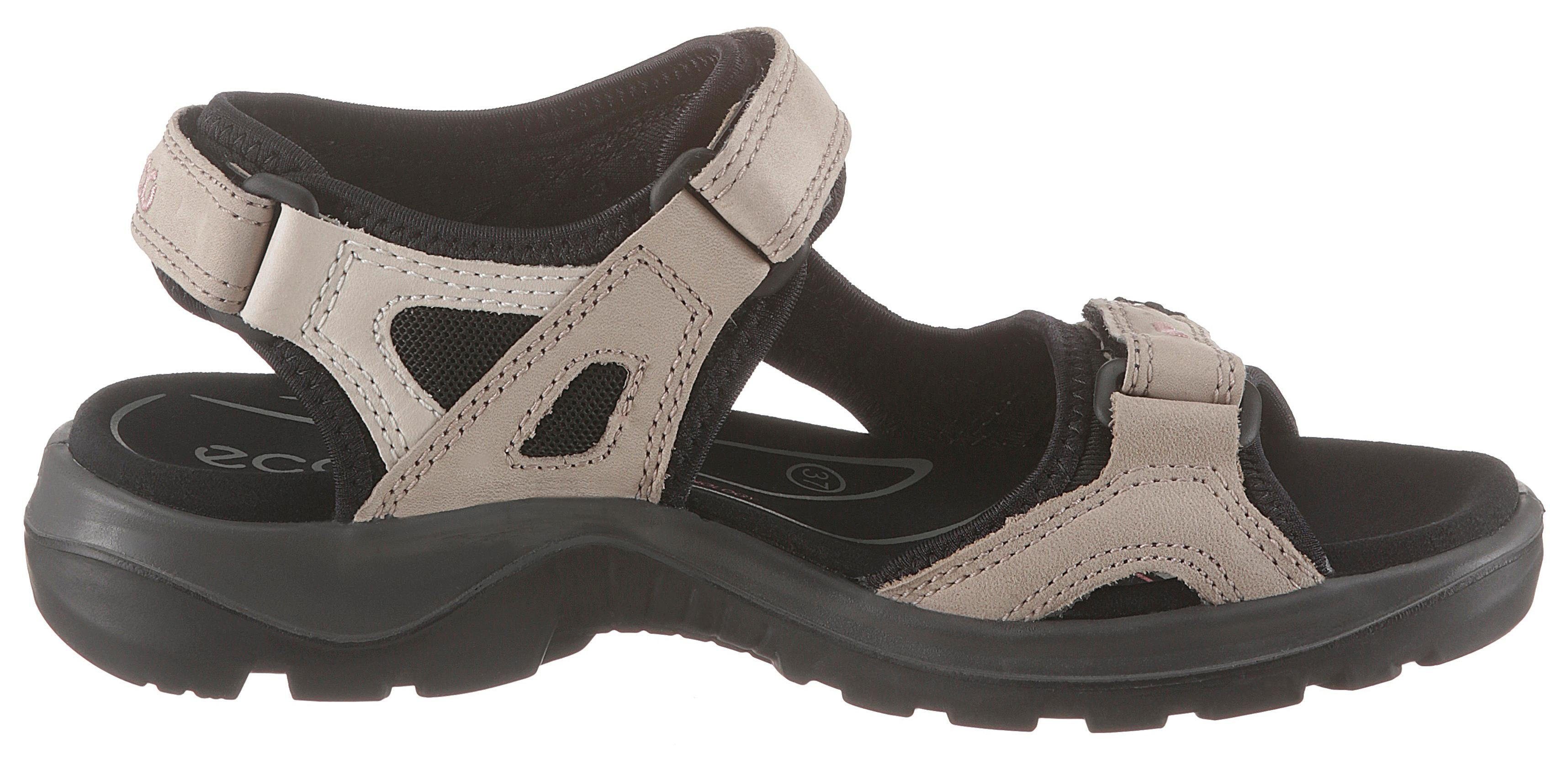 Ecco OFFROAD Trekkingsandale sportlicher in Optik hellbeige-schwarz