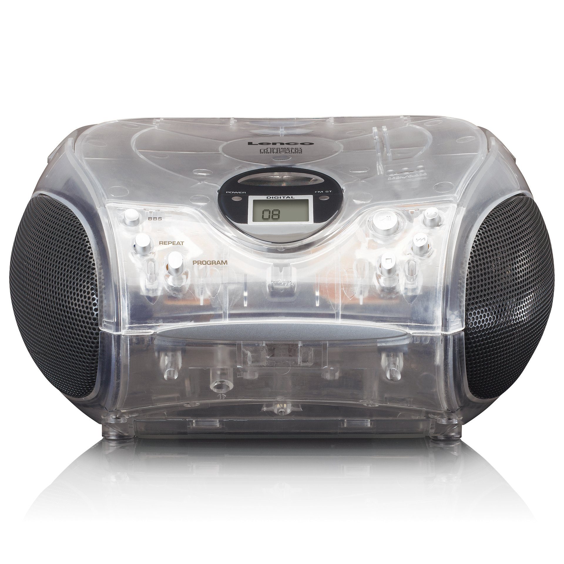 Lenco SCD-24TR Radio (FM-Tuner, 4 W)