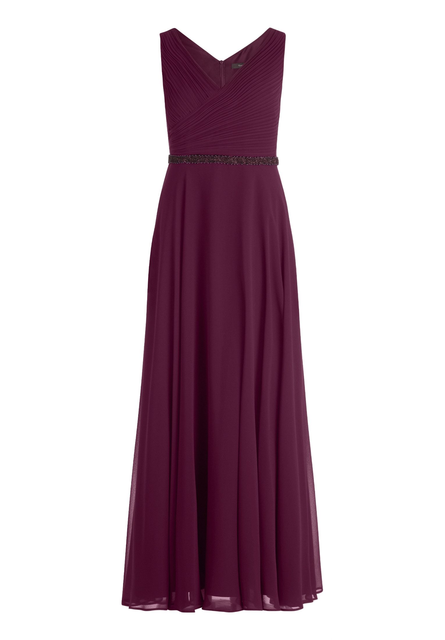 Vera Mont Abendkleid Damen mit Plissee Dekoelemente