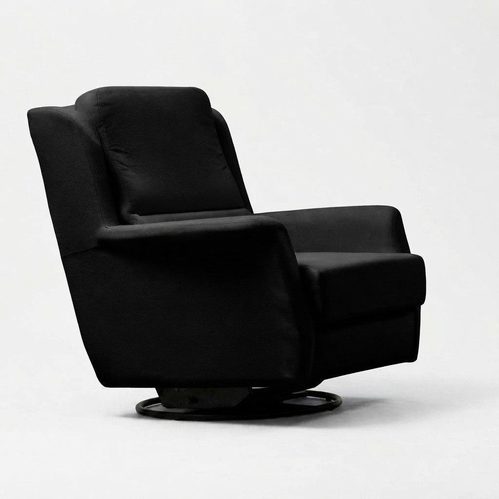 Xlmoebel Sessel Weißer Drehstuhl mit elegantem Design für modernes Wohnen (1-St., Sessel), Hergestellt in Europa