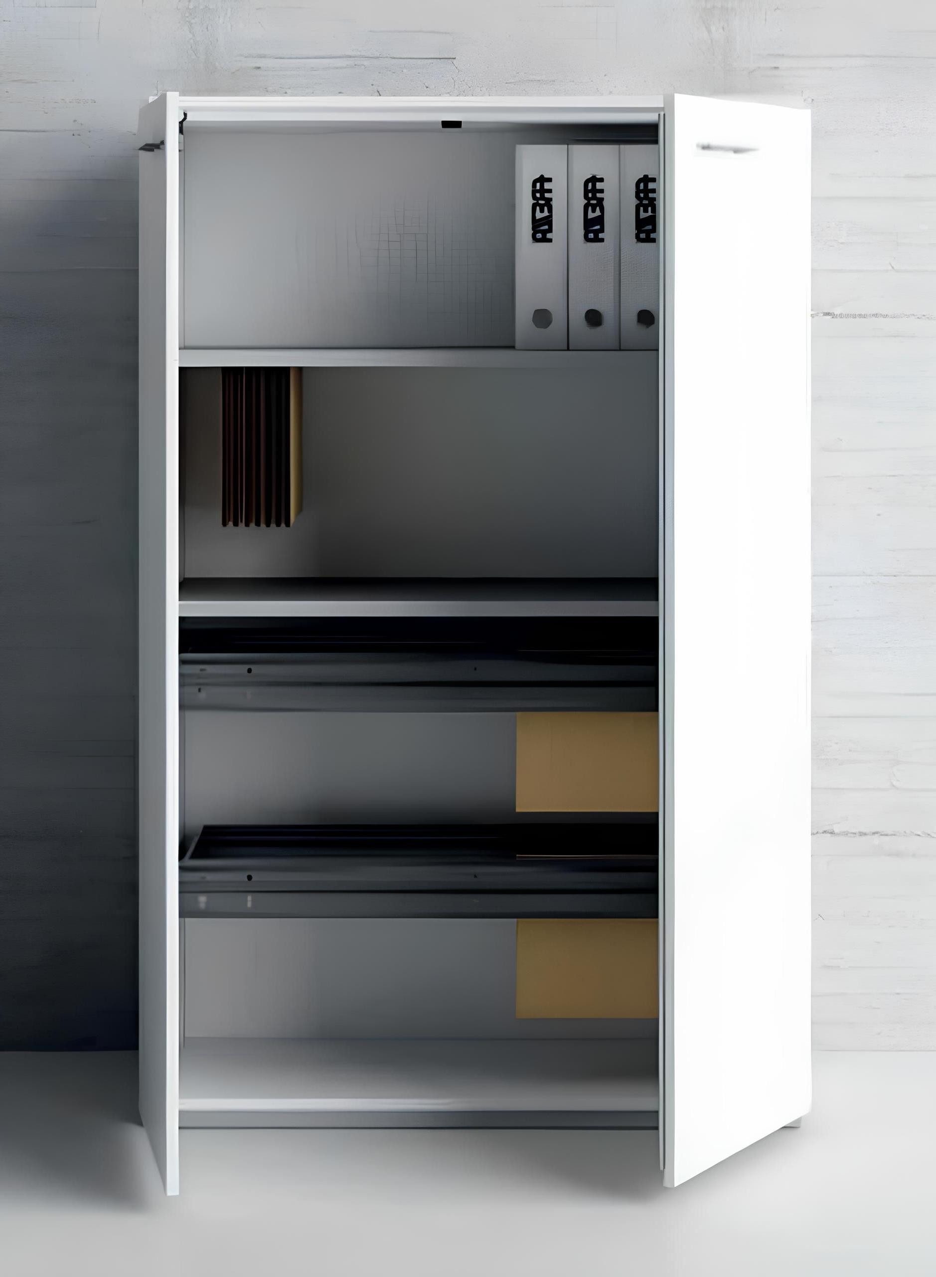 Aktenschrank Luxuriöser Büromöbelschrank von Frezza mit Registern und Regalen