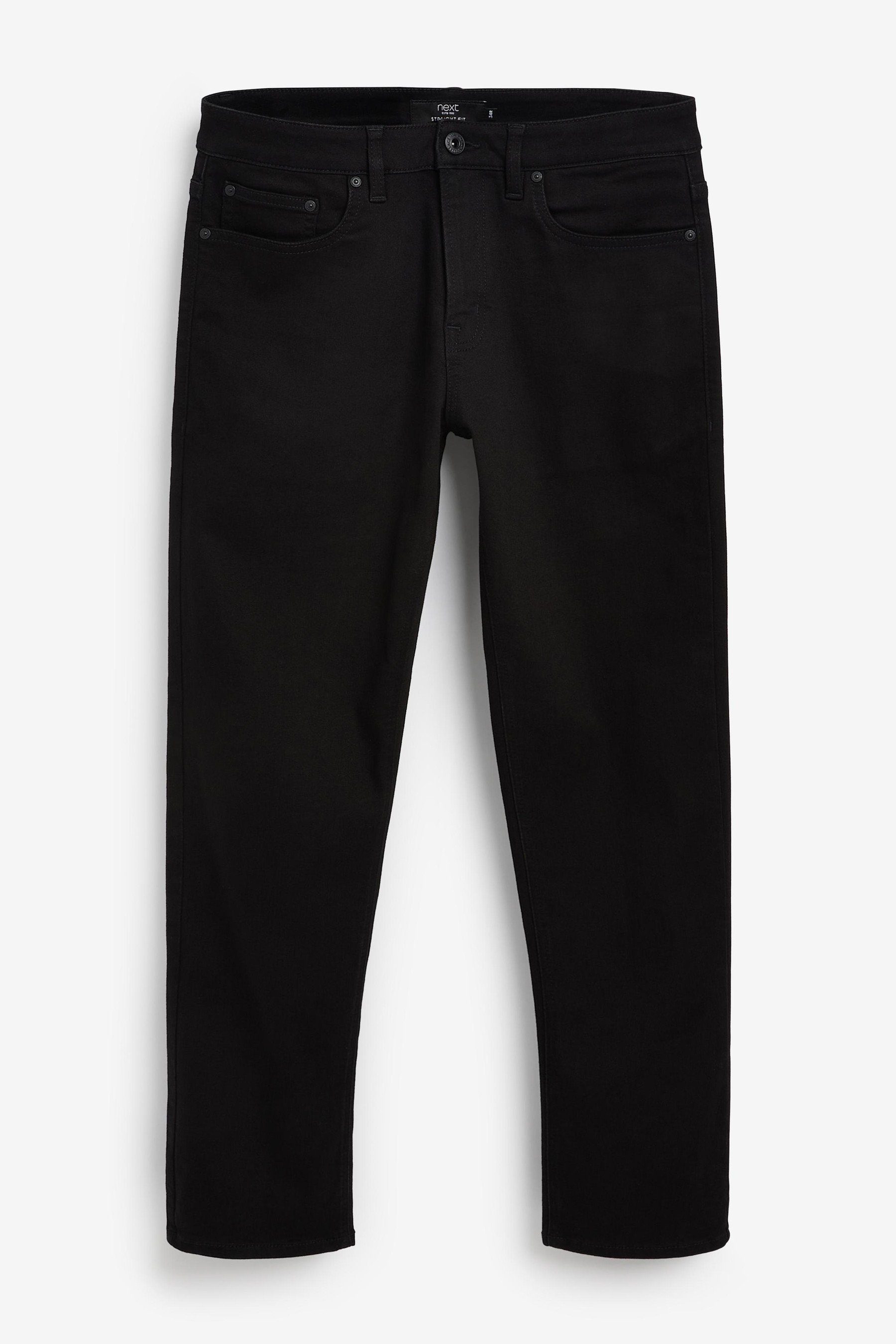 Next Straight-Jeans (1-tlg) Black