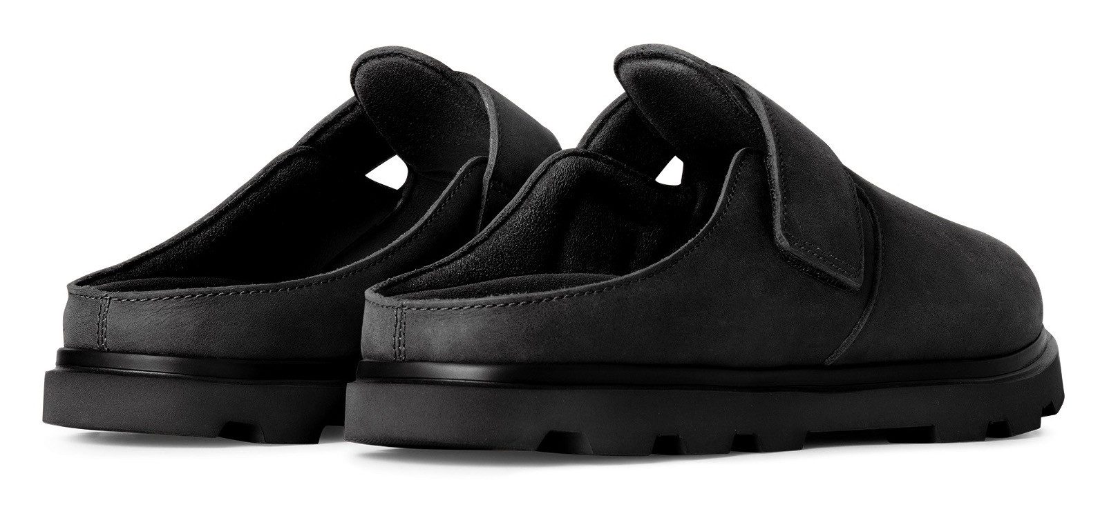 UGG SOLANO CLOG Clog, Flats, Mules mit Leder-Innensohle