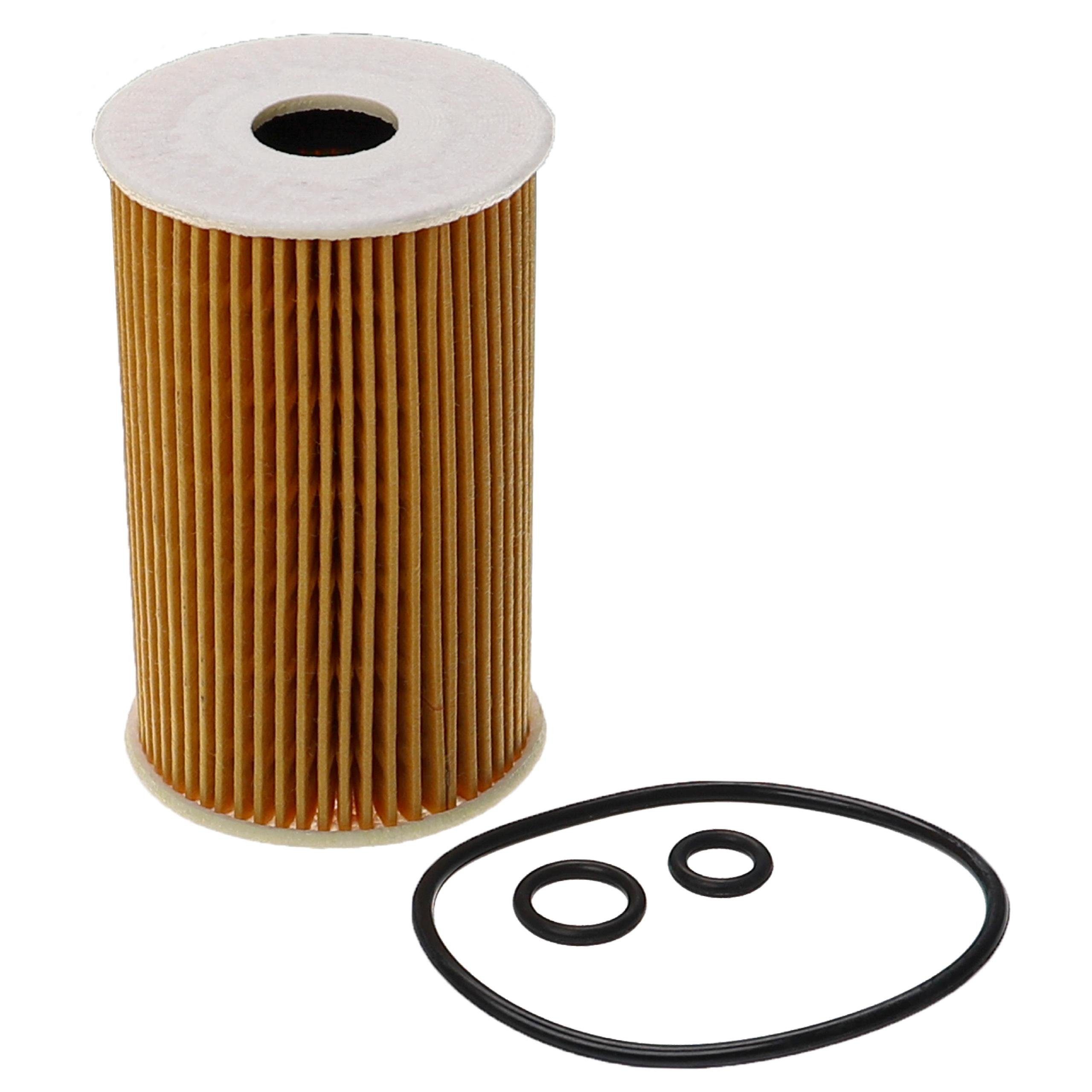 vhbw Ersatzfilter Ersatz für Sofima S5106PE für Auto, Zubehör für 03L115466 / 03L115562 / VW03L115562 / ALO8191 / AC6309E / MD679 / 10ECO098 / ADV182110 / F 026 407 023 / ML4509 / EOF236 / FA5974ECO / 36634 / OE688 / 110.008 / CH10759ECO / E115HD208 / 14132 / FOECO098 / 1ECO098 / OX388D / OX388D / HU7008Z / 14132 / I41 / 1003220011 / FOP286 / L418 / WL7476 / SH4049P / 110.008 / S5106PE / 30936634 / OP412 / 2510600 / V108553 / 14132 / 311080087 / WL7476 Universal, Einfache Installation