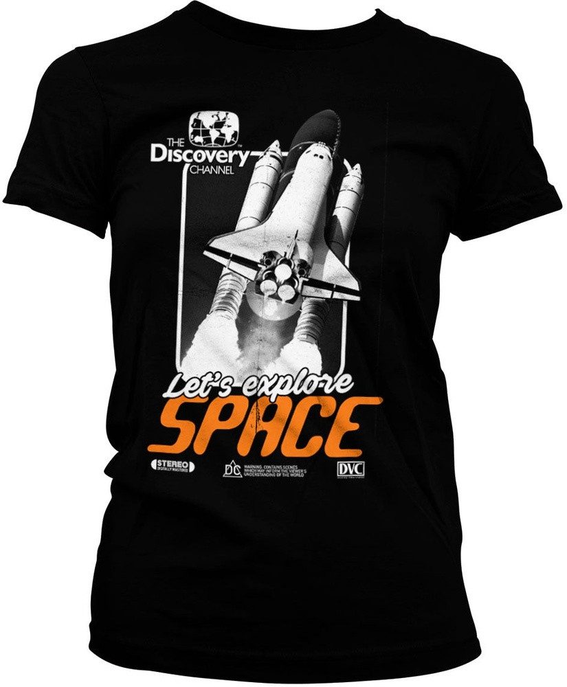 Discovery T-Shirt Space Cover Girly Tee