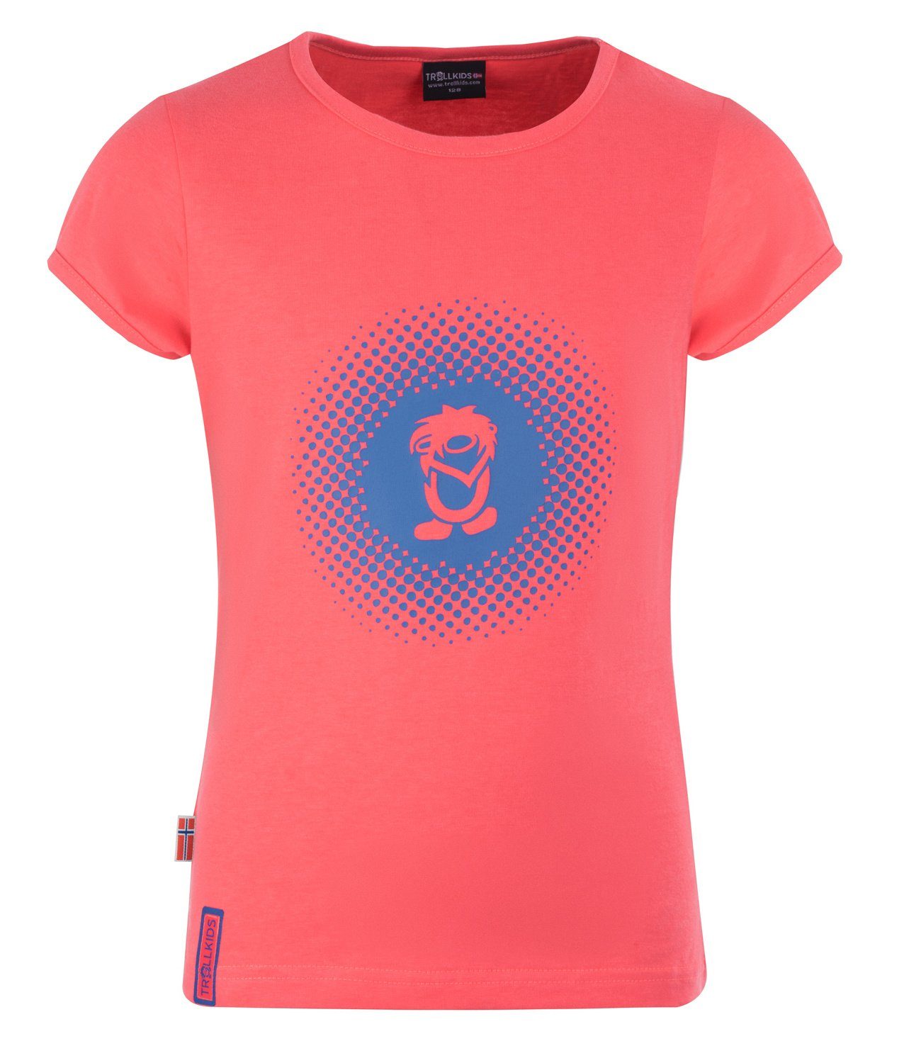 TROLLKIDS T-Shirt Logo Rosa/Blau
