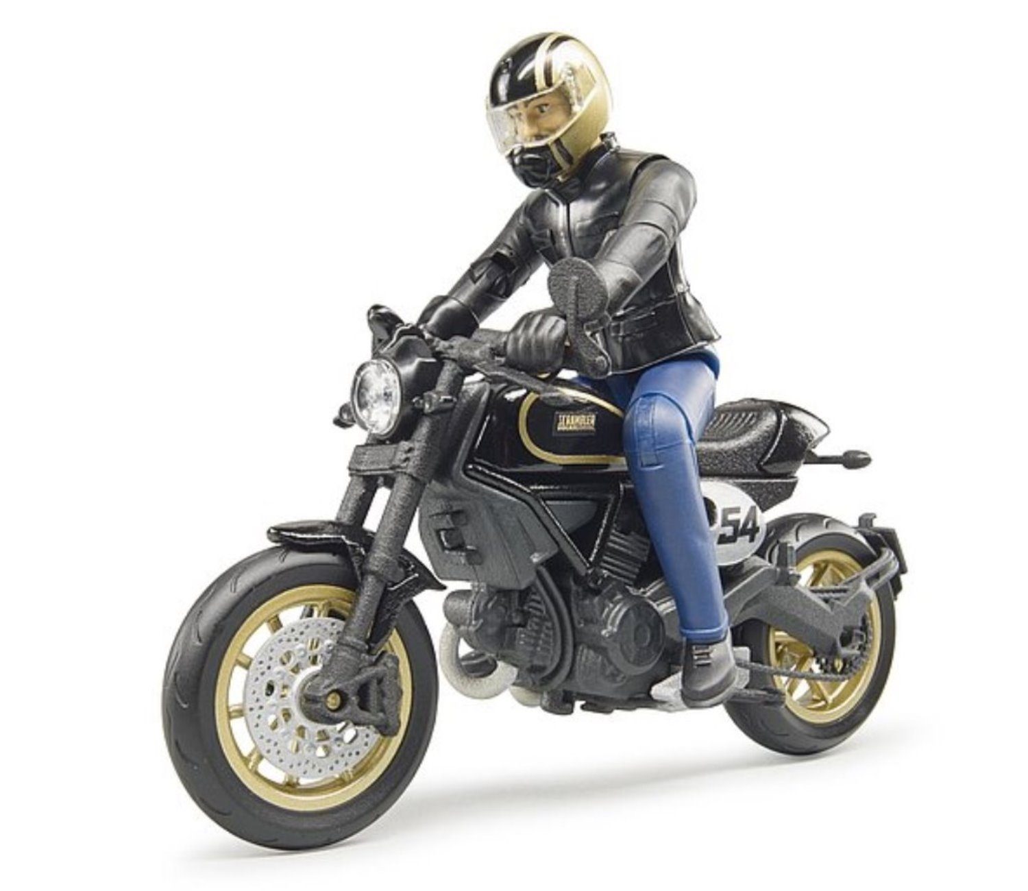 Bruder® Spielzeug-LKW 63050 Scrambler Ducati Cafe Racer Motorrad, mit Fahre günstig online kaufen