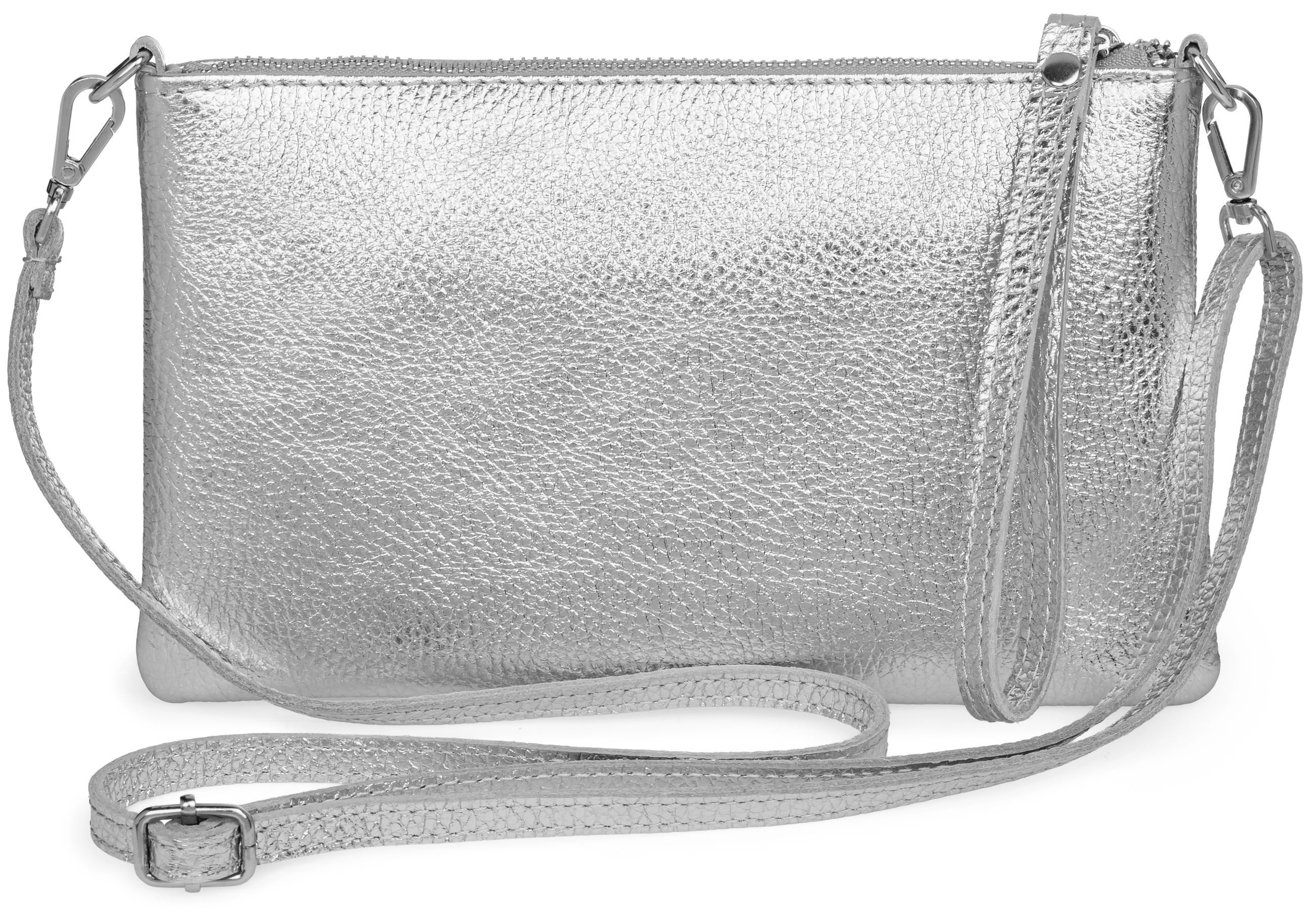 Caspar Clutch Abendtasche Kompakte Damen Leder Tasche - CLASSIC LINE - Mode günstig online kaufen