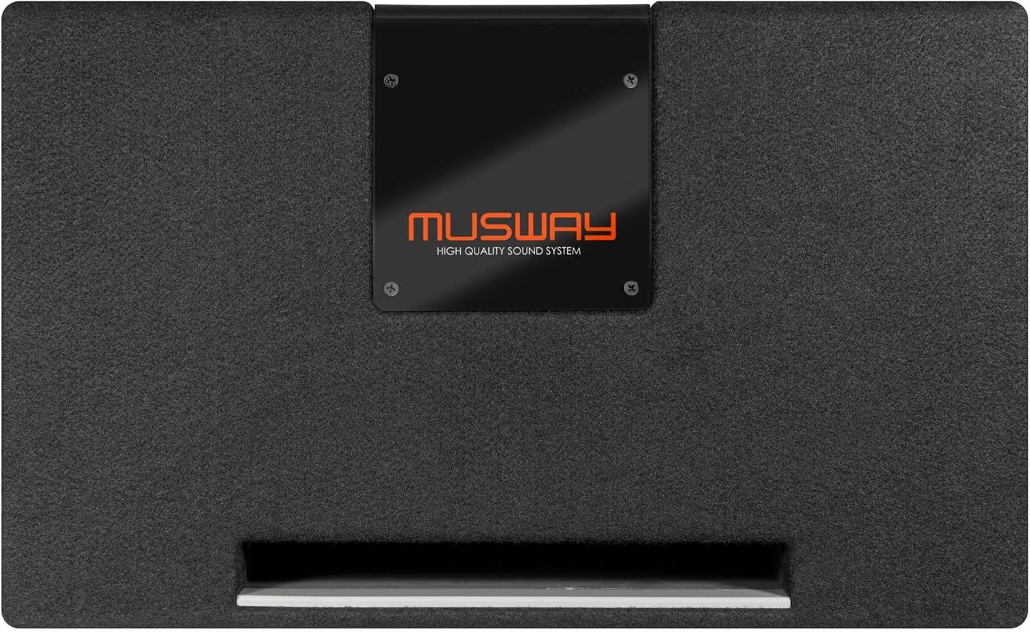 Musway MUSWAY MT-269Q Dual Bassreflex-Gehäusesubwoofer 2 x 15 x 23 cm Auto-Subwoofer