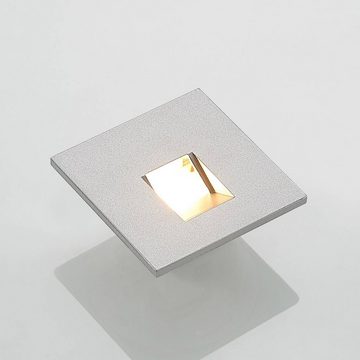 Arcchio Strahler Vexi, Modern, Aluminium, silber, 1 flammig, inkl. Leuchtmittel