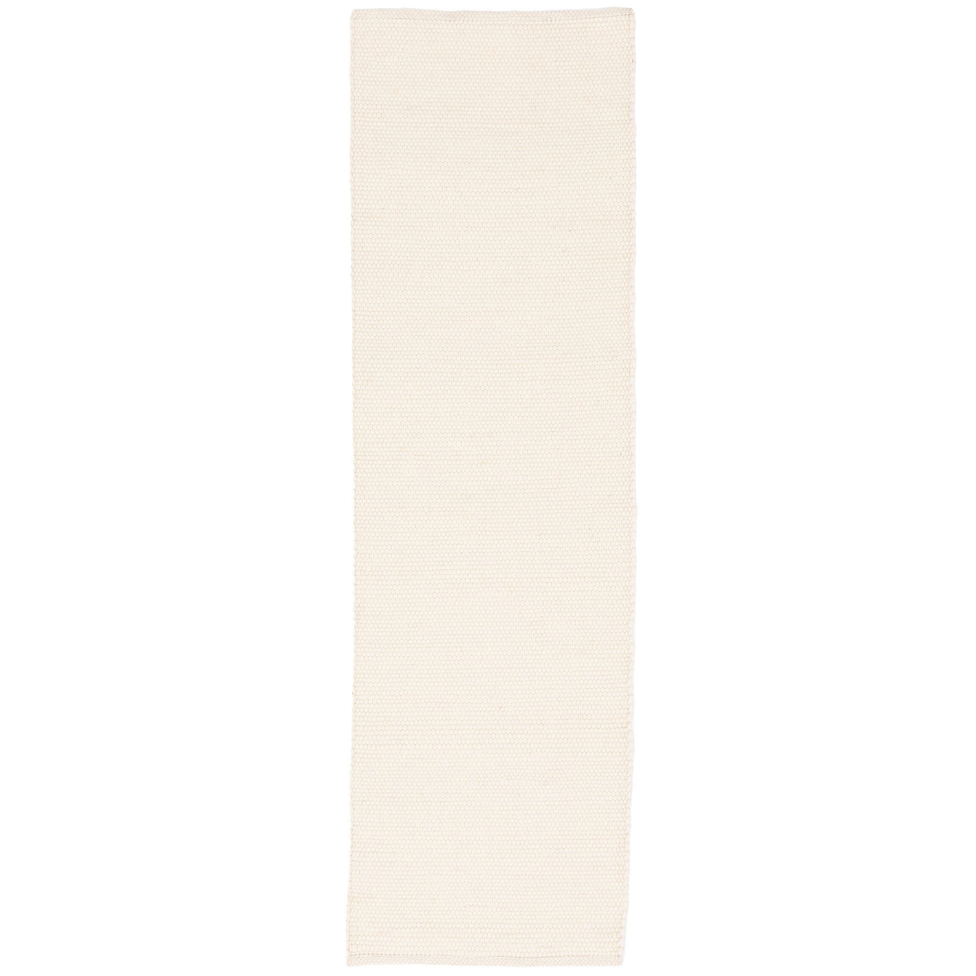 Pergamon Läufer Natur Teppich Läufer Wolle Alaska Meliert, Läufer, Höhe: 12 mm