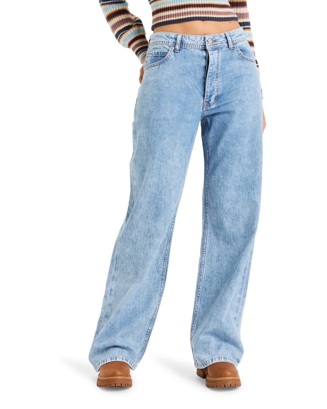 Roxy Straight-Jeans Milla Wide Leg Regular Beau