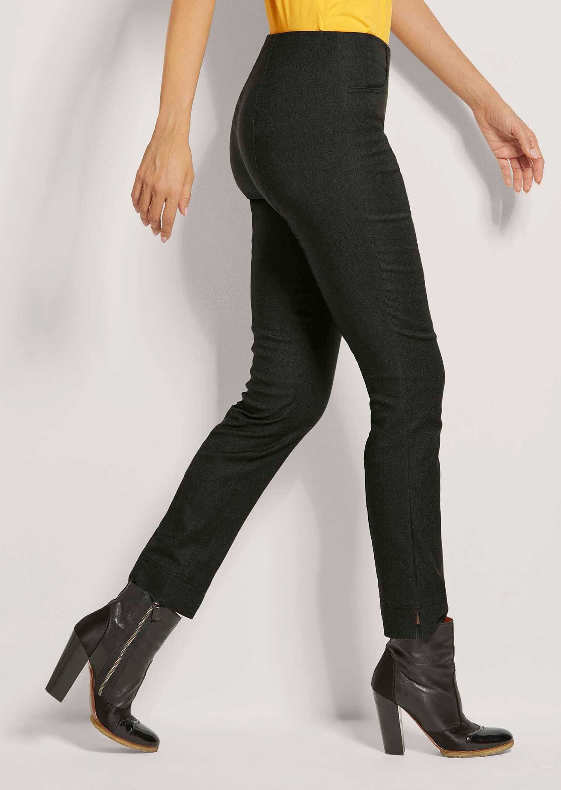 MADELEINE Stoffhose Schlanke Stretch-Hose zum Schlüpfen