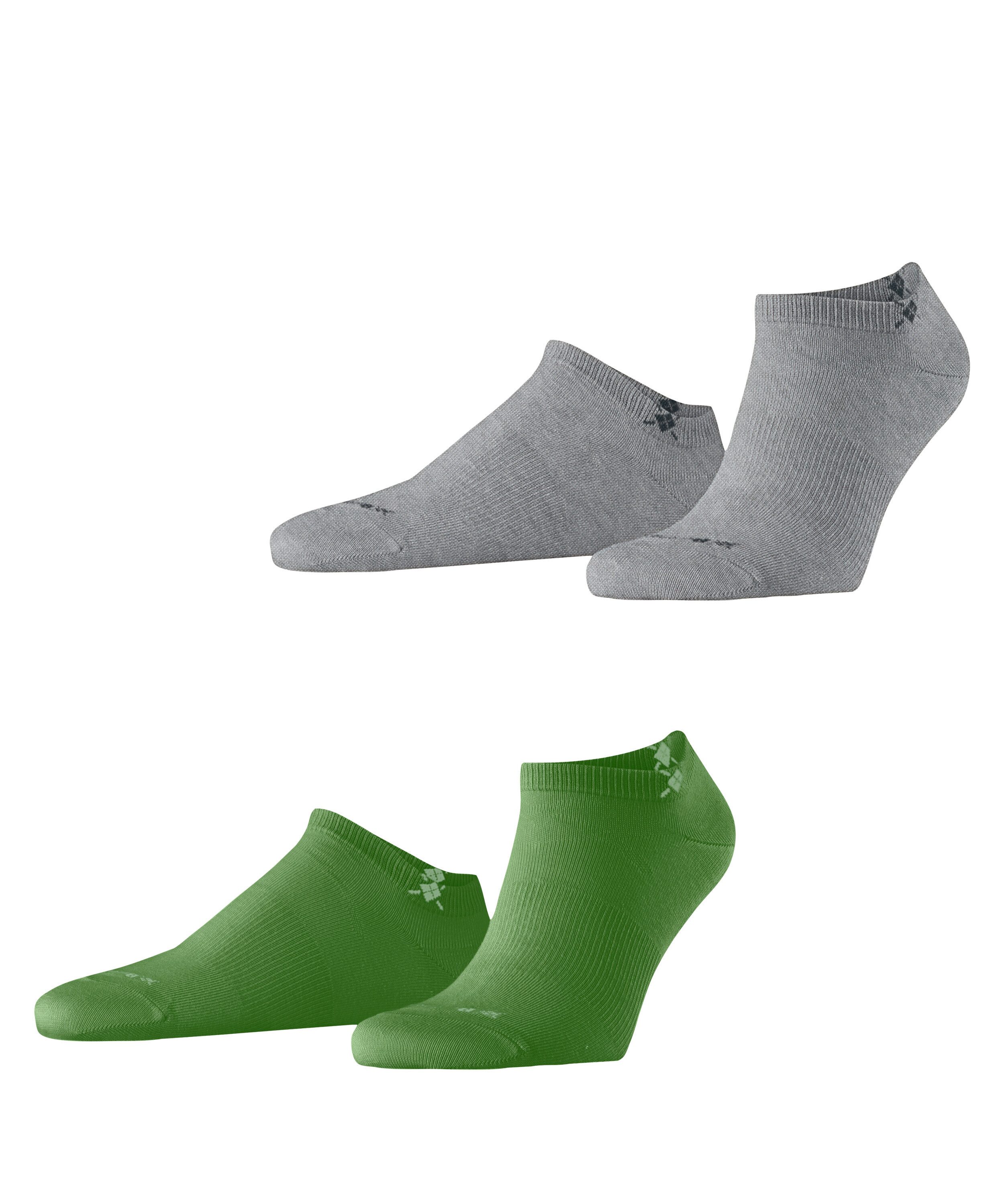 Burlington Sneakersocken Burlington Everyday 2-Pack Herren (2-Paar) aus weicher gekämmter Baumwolle