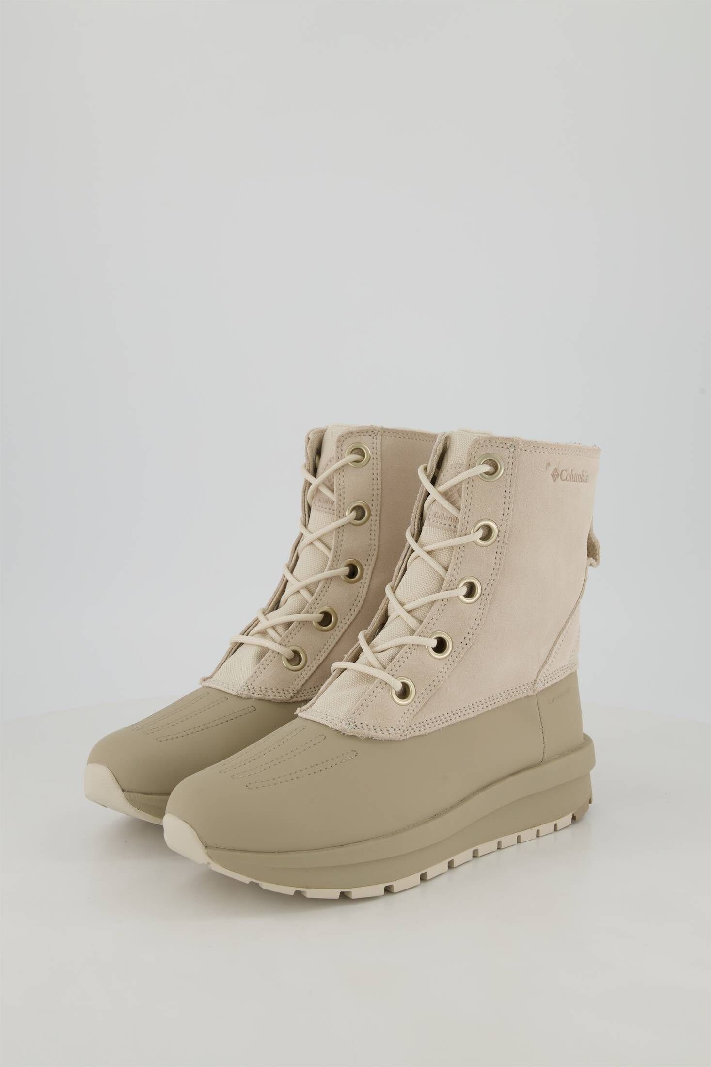 (120) Damen Columbia MORITZA Winterboots SHIELD beige Boots OMNI-HEAT